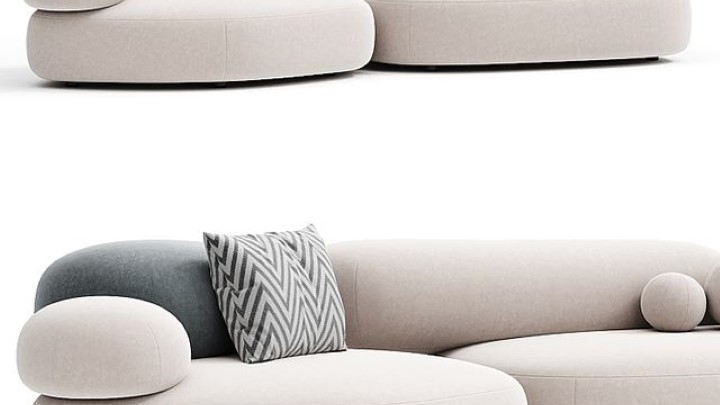 渲染模型_沙发5858