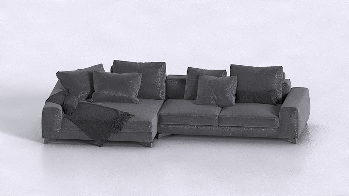 渲染模型_沙发5891