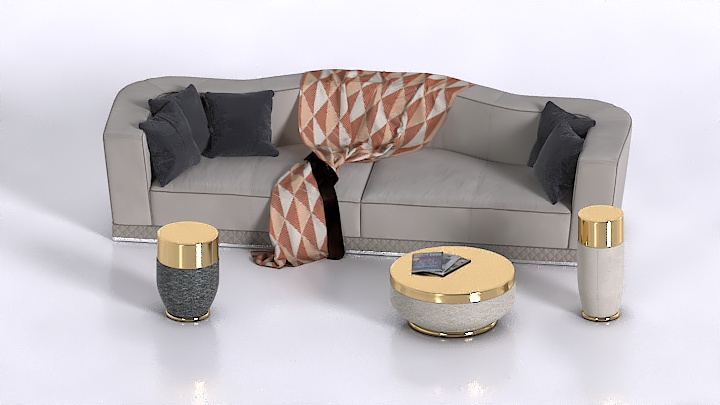 渲染模型_沙发5901