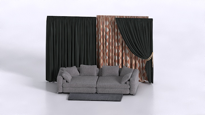 渲染模型_沙发5913