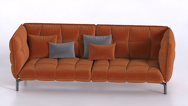 渲染模型_沙发5917