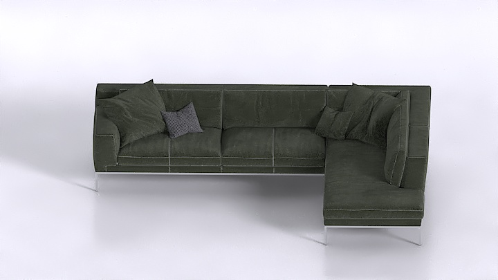 渲染模型_沙发5918