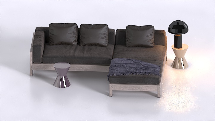 渲染模型_沙发5921