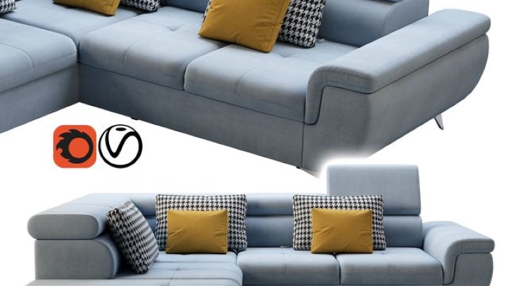 渲染模型_沙发5935