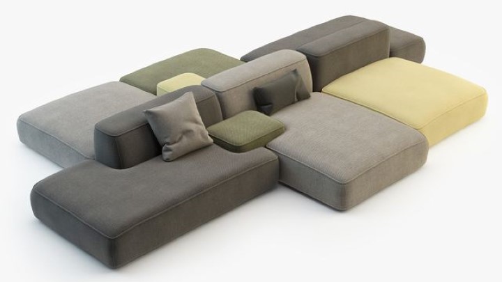 渲染模型_沙发5958