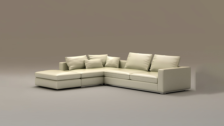 渲染模型_沙发6007