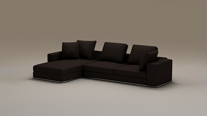 渲染模型_沙发6015