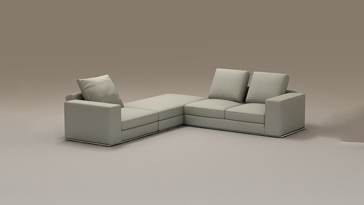 渲染模型_沙发6017