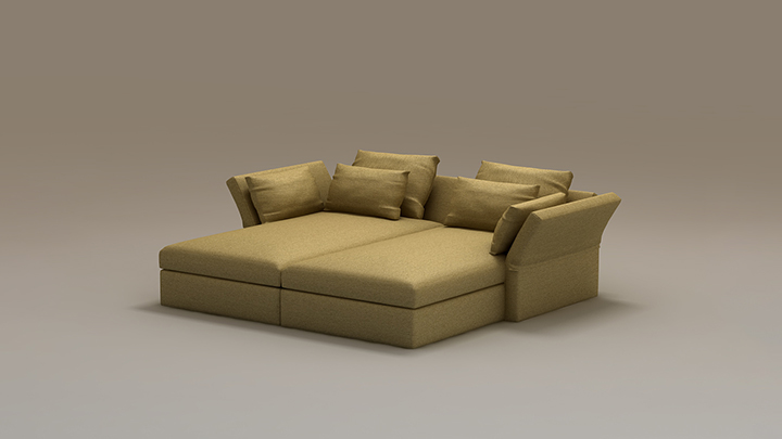 渲染模型_沙发6019