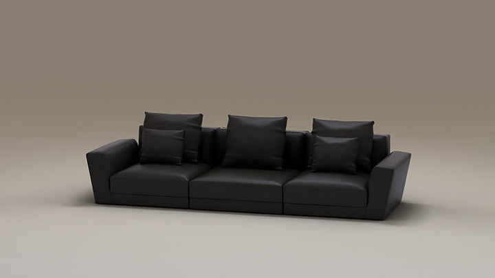 渲染模型_沙发6023