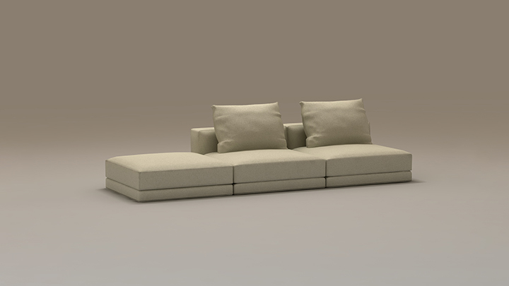 渲染模型_沙发6026