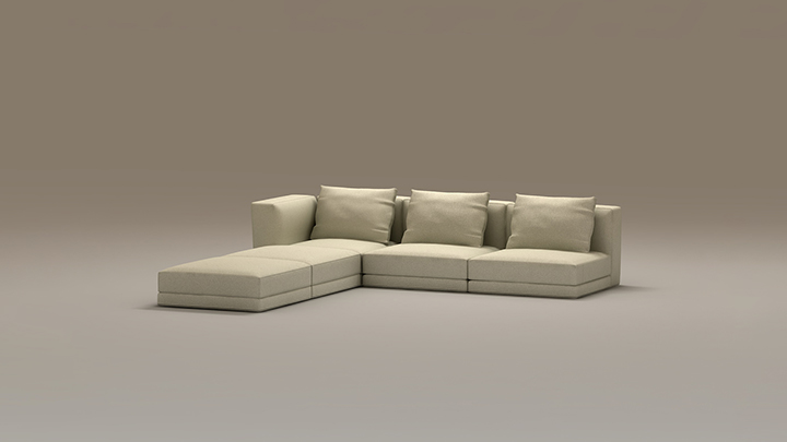 渲染模型_沙发6027