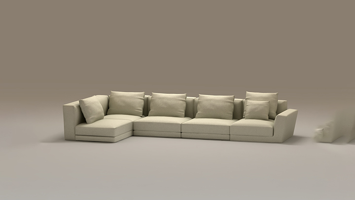 渲染模型_沙发6029