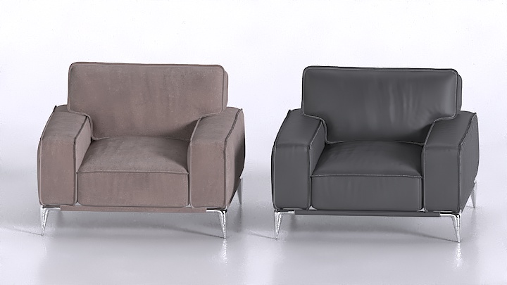 渲染模型_沙发6035