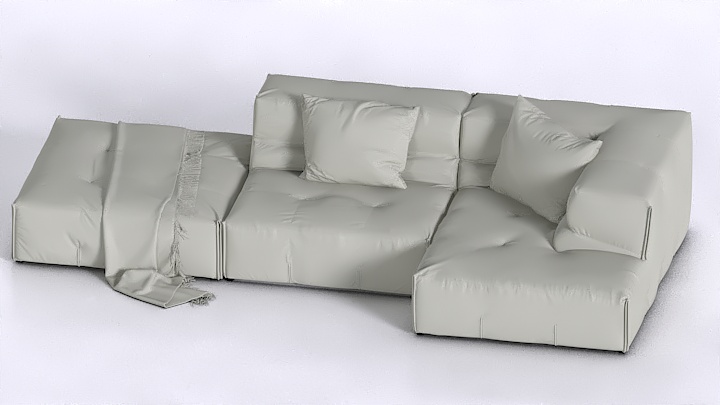 渲染模型_沙发6044