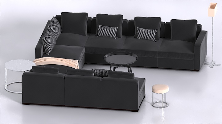 渲染模型_沙发6052