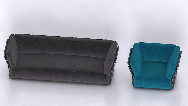 渲染模型_沙发6057