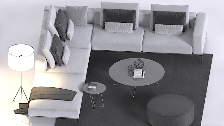 渲染模型_沙发6058