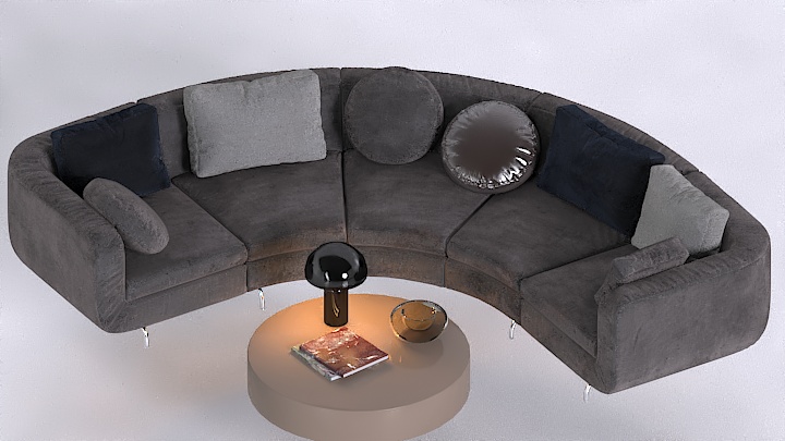 渲染模型_沙发6060