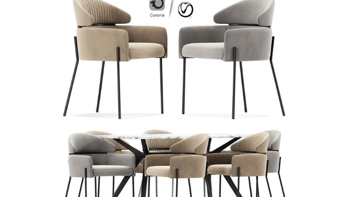 渲染模型_沙发6080