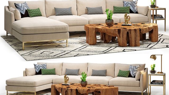 渲染模型_沙发6085