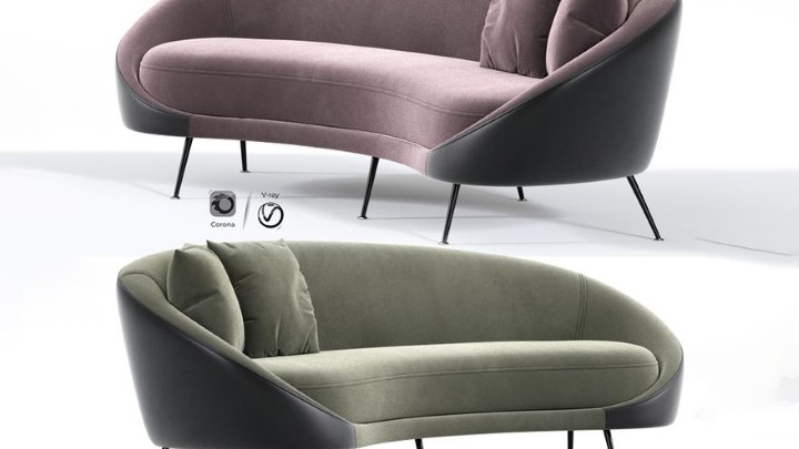 渲染模型_沙发6121