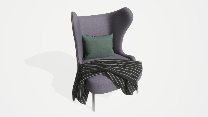 渲染模型_沙发6172