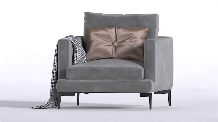渲染模型_沙发6209