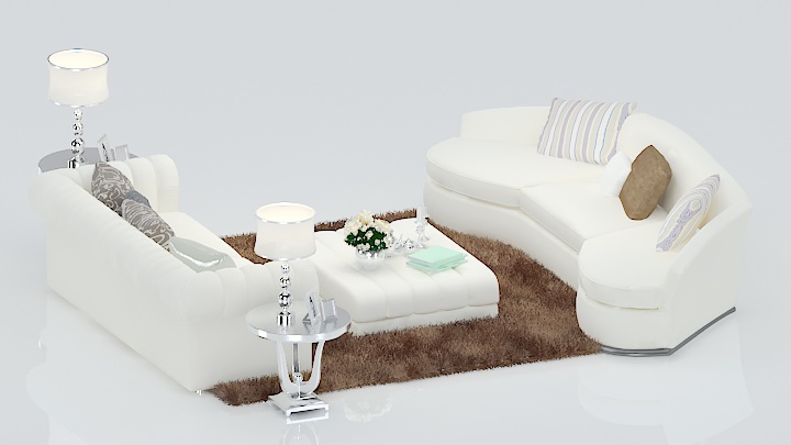 渲染模型_沙发6235