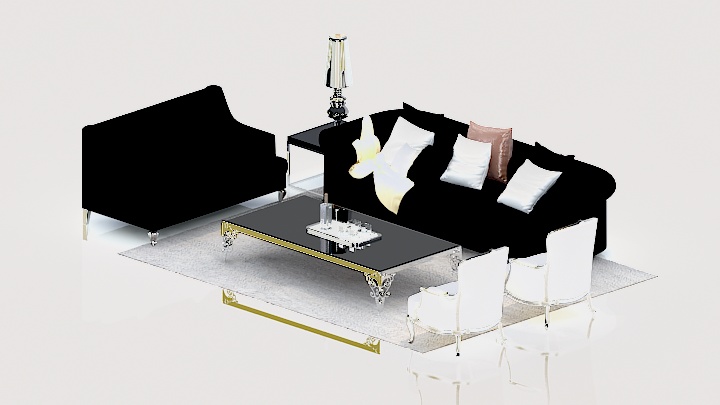 渲染模型_沙发6260