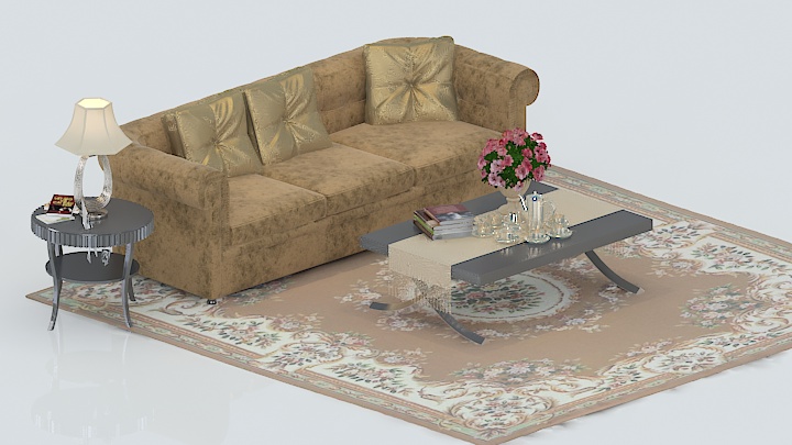 渲染模型_沙发6268