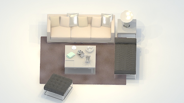 渲染模型_沙发6309