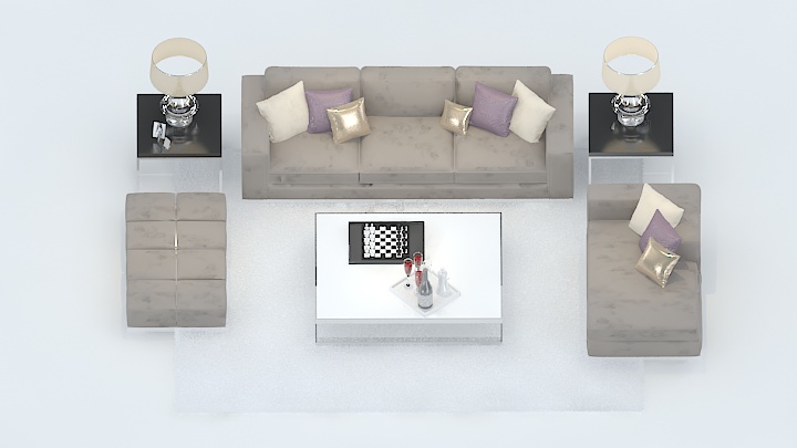 渲染模型_沙发6315