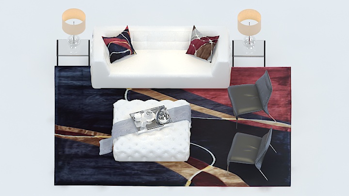 渲染模型_沙发6316