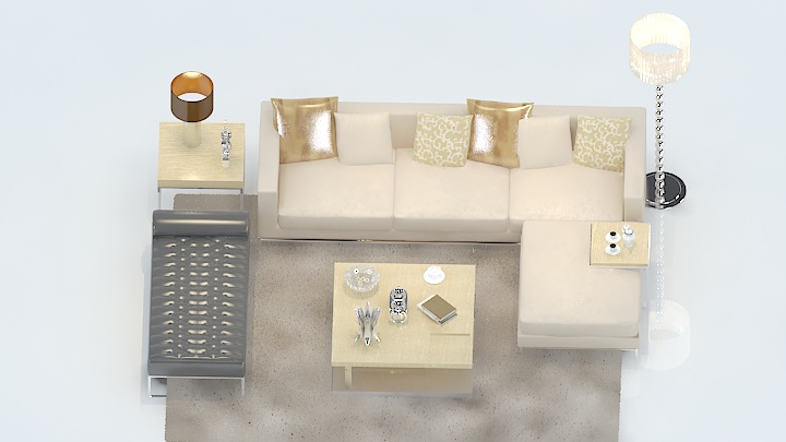 渲染模型_沙发6318