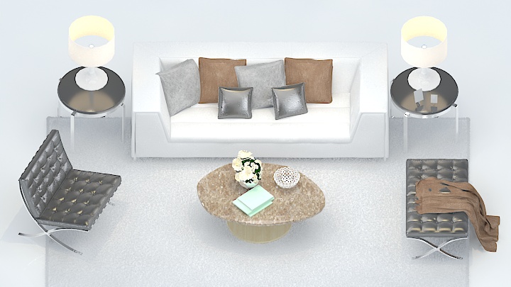 渲染模型_沙发6320