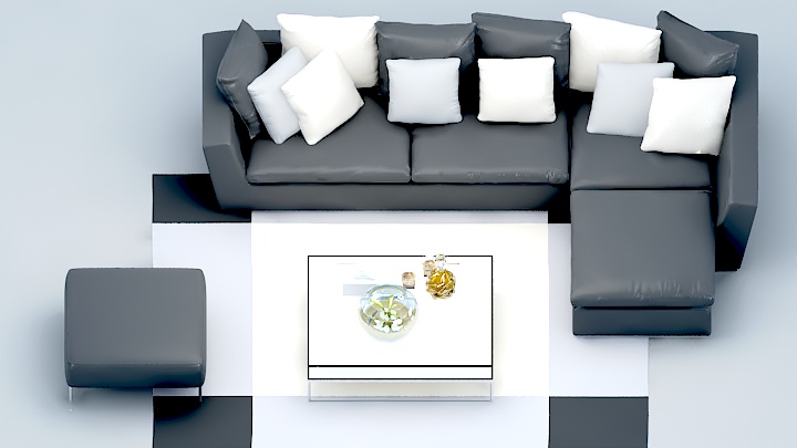 渲染模型_沙发6361