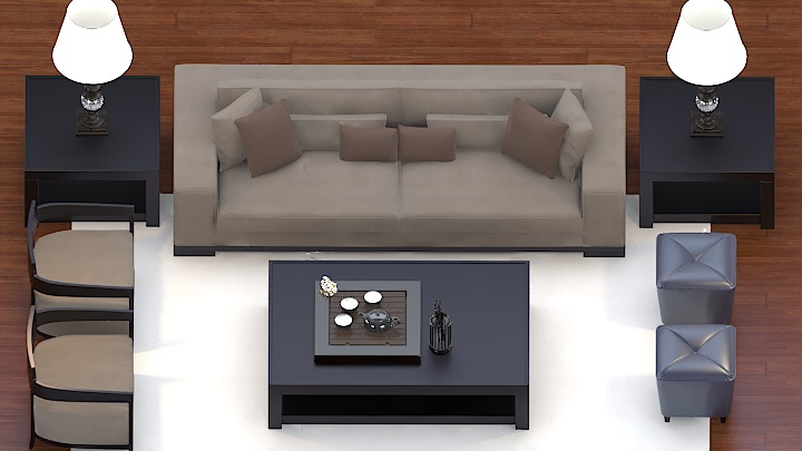 渲染模型_沙发6367