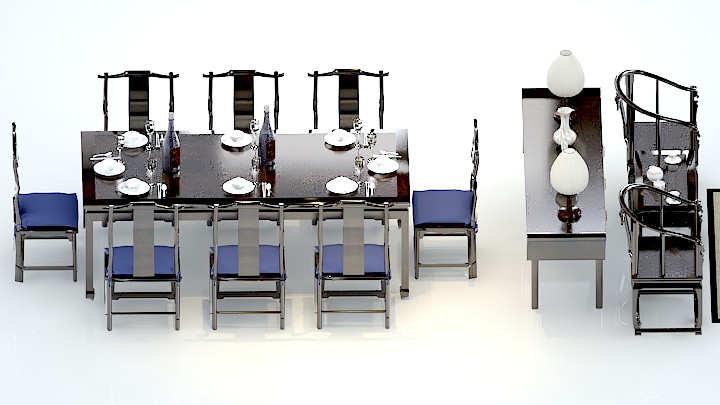 渲染模型_沙发6390