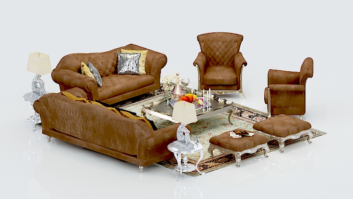 渲染模型_沙发6440