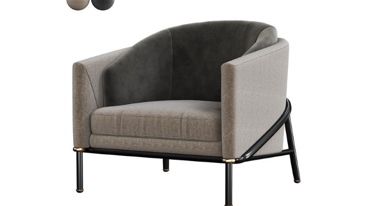 渲染模型_沙发6496