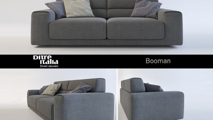 渲染模型_沙发6512