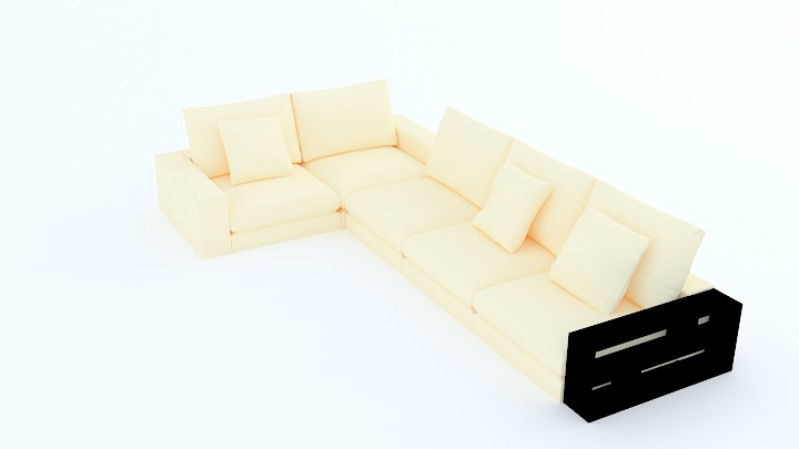 渲染模型_沙发6528