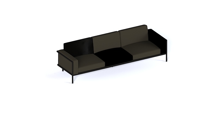 渲染模型_沙发6545