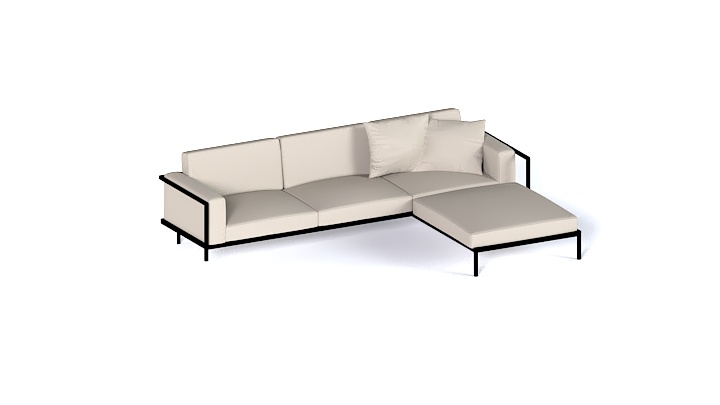 渲染模型_沙发6547