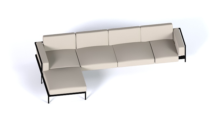 渲染模型_沙发6548