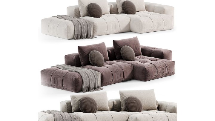 渲染模型_沙发6584