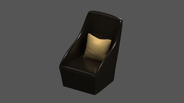 渲染模型_沙发6643