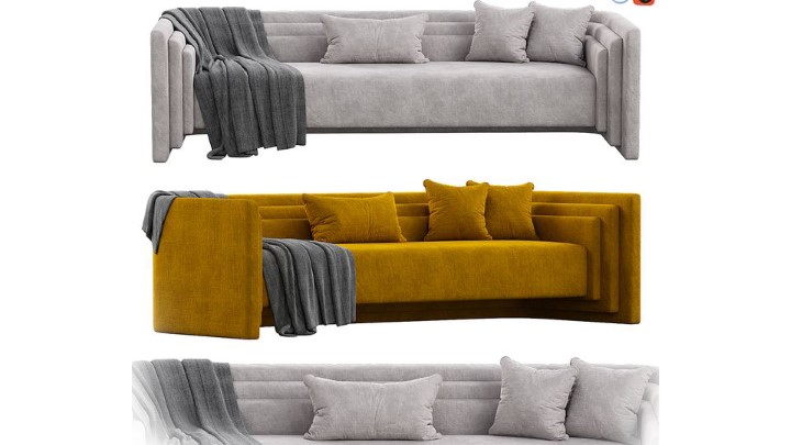 渲染模型_沙发6659