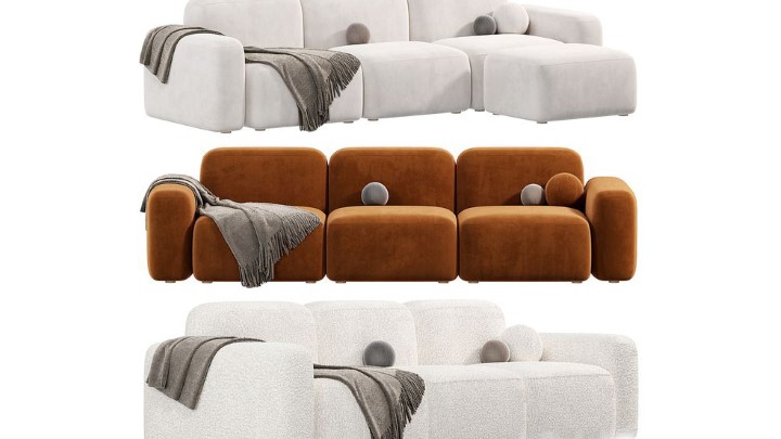 渲染模型_沙发6660